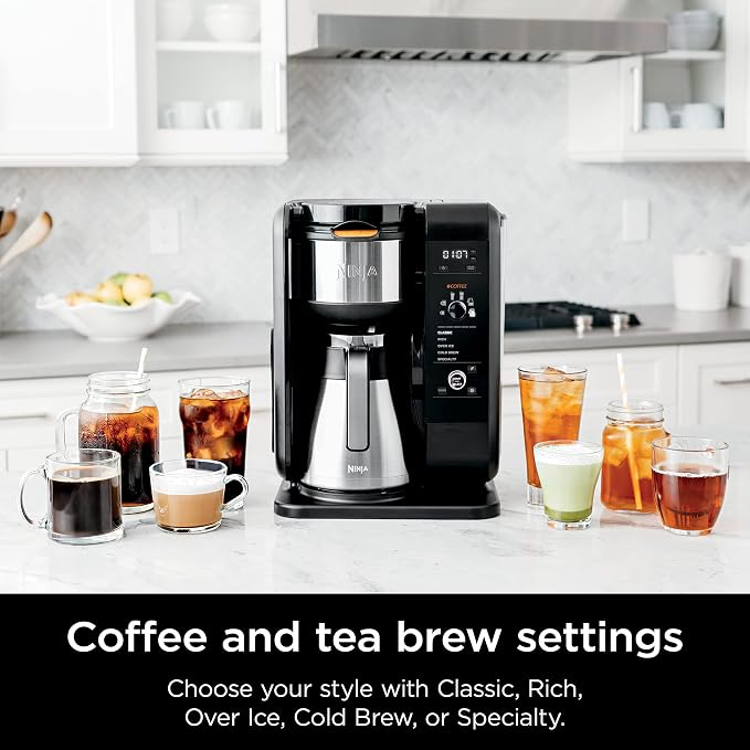 Shark Ninja CP307 Hot and Cold Brewed System W/Thermal Carafe Coffee Maker - Image 2