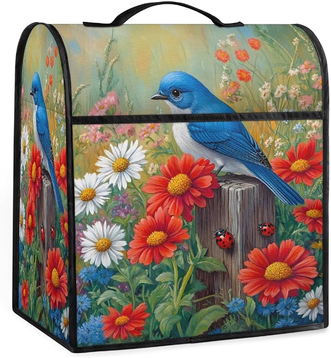 Birds Kitchen Aid Mixer Cover Compatible Stand Mixer Dust Cover | Spring by YoYoYuchong
