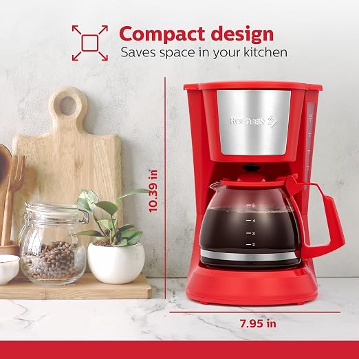 Holstein Housewares 5 Cup Drip Coffee Maker – Compact and User-Friendly - Image 6