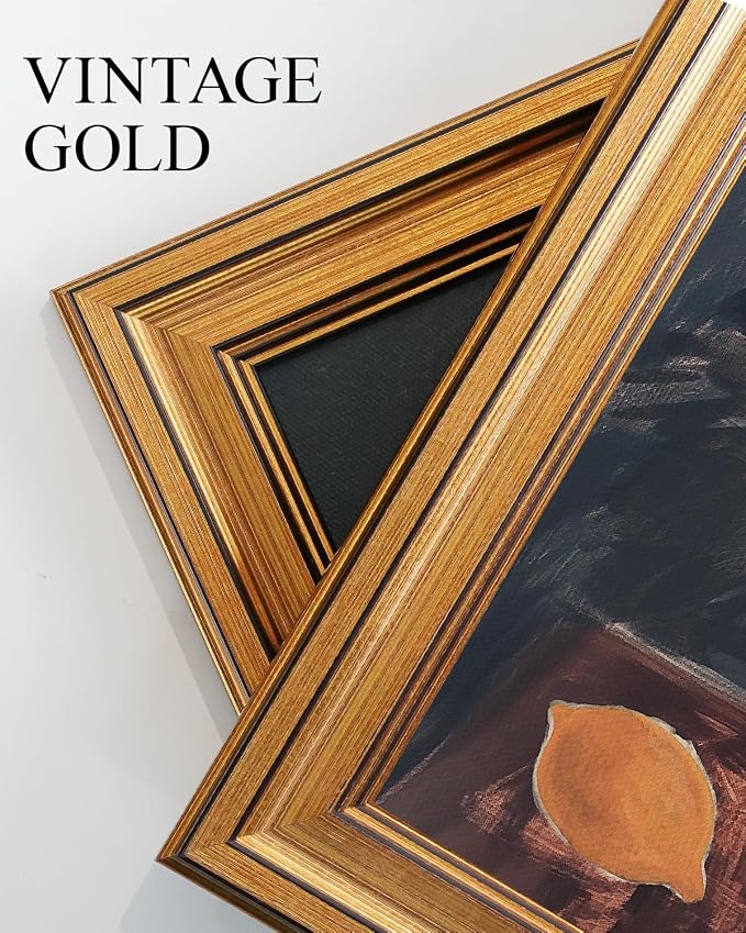 VIYYIEA Gold Framed Art Prints, Desert Joshua Tree Vintage Art Painting - Image 2