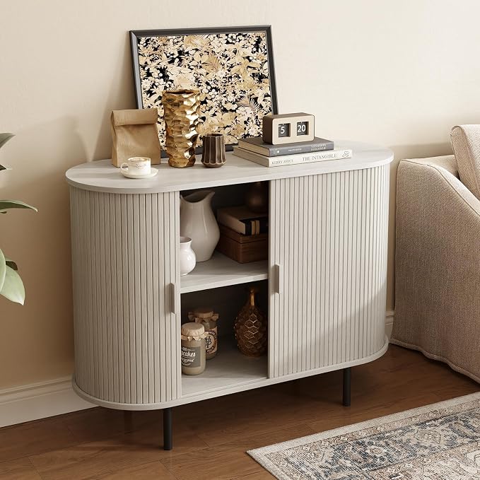 ONBRILL 40" Sideboard Buffet Cabinet - Image 7