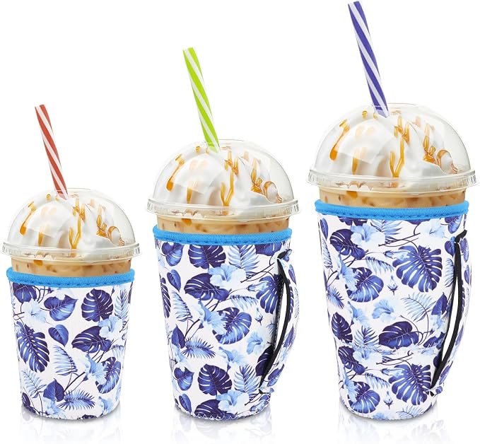 Iced Coffee Sleeve Insulator Sleeves by AJLTPA