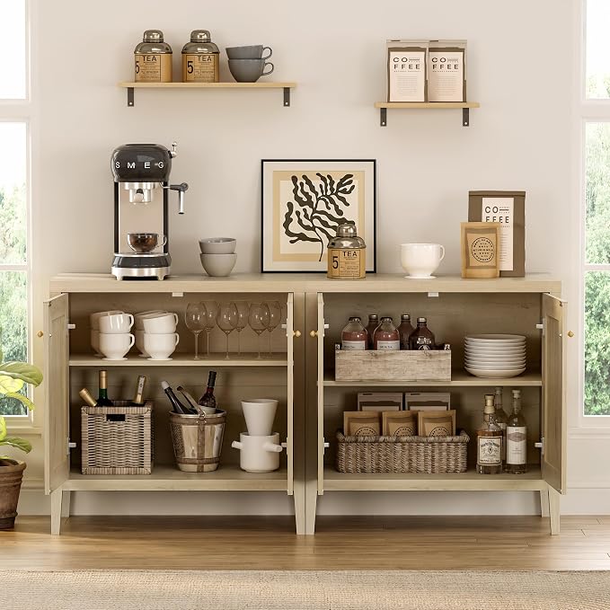 EYYTHUNG Sideboard Buffet Cabinets - Image 7