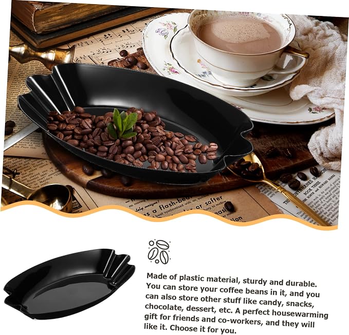 Cabilock 500g Coffee Bean Display Tray Multi-Function Cupping and Serving Plate - Image 4