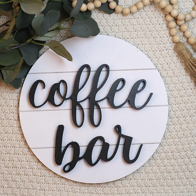 Lavender Inspired 3D Coffee Cutout Word - Image 8