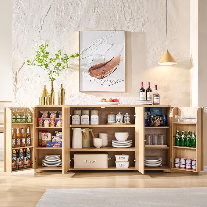 IFGET Curved Buffet Cabinet - Image 3