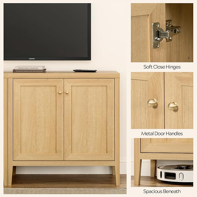 EYYTHUNG Sideboard Buffet Cabinet - Image 5