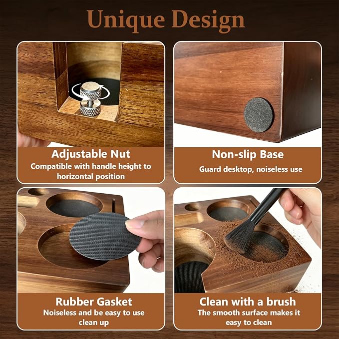 Fortuitousvel 9 PCS 54mm Espresso Accessories Kit - Image 7