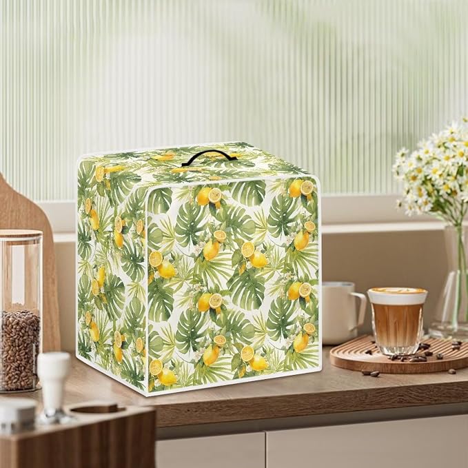 Lemon Coffee Machine Cover Heavy Duty Heat Resistant Waterproof Protective - Image 3