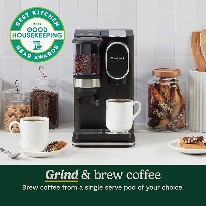 Cuisinart Single-Serve Coffee Maker + Coffee Grinder - Image 3