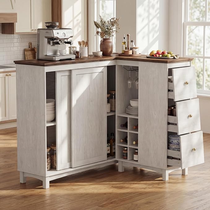 STO'SENSE Corner Bar Cabinet by STOSENSE