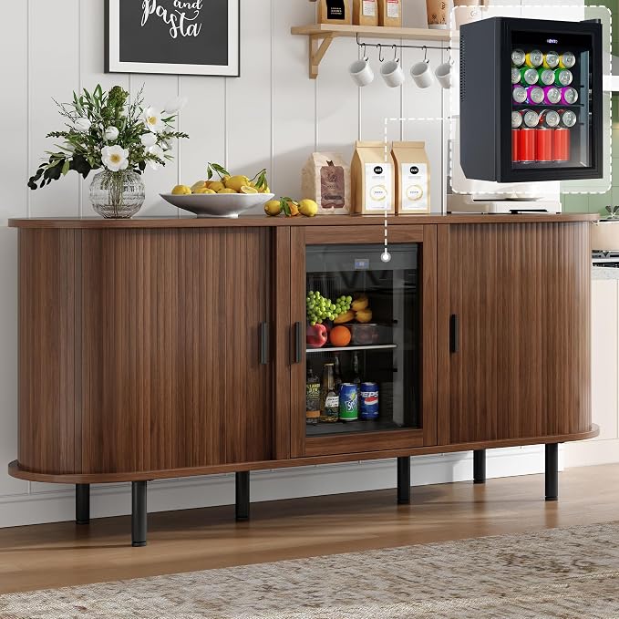 LUXOAK 70" Coffee Bar Cabinet by LUXOAKAddMoreStyletoHome
