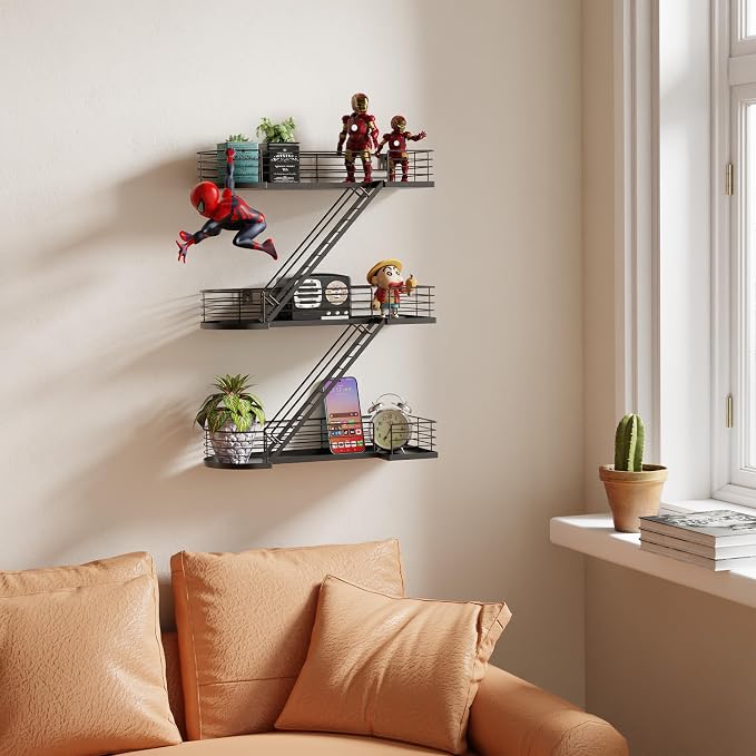 15 Inch Fire Escape Wall Shelf - Image 5