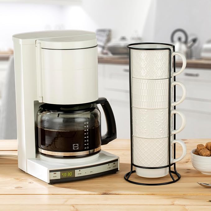Signature Housewares Stackable Coffee Mug Tower Set - Image 6
