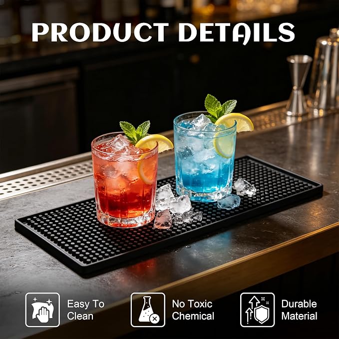 XieNie Bar Mat, Non-Slip Service Spill Mat - Image 7