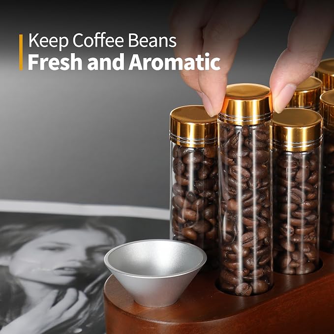 Coffee Bean Container, Single Dose Coffee Bean Storage - Image 3