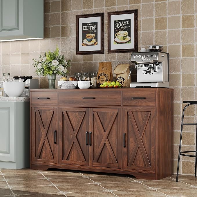Modern Buffet Sideboard Kitchen Storage Cabinet by Unknown