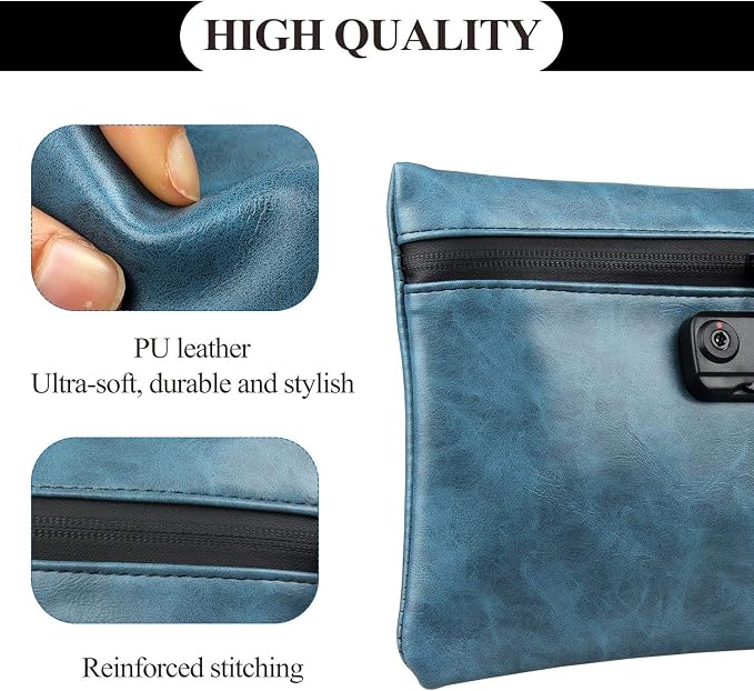 FIREDOG Smell Proof Bag with Lock, 6x9 Odor Proof Pouch Case Container - Image 2
