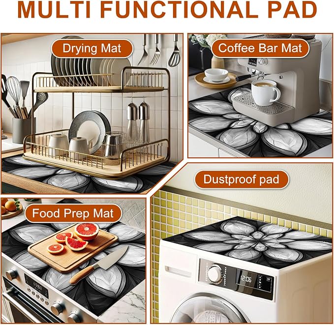 HOMETITUTE Stove Top Covers for Electric Stove 28x20 Inch Countertop Protector - Image 4