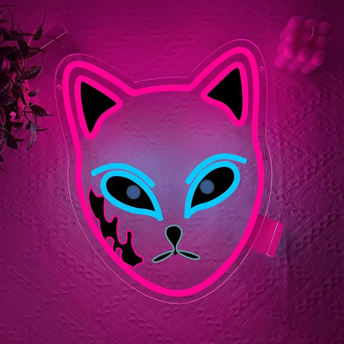 Anime Neon Sign, Japanese Led Neon Light Signs by Unknown