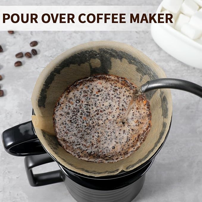 Mongdio Pour Over Coffee Maker, Ceramic Pour Over Dripper, Coffee Pour Over - Image 7