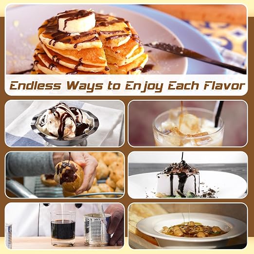 10 Pcs Coffee Syrup Pumps with Tip Covers, Compatible with Monin 750ml Glass - Image 4