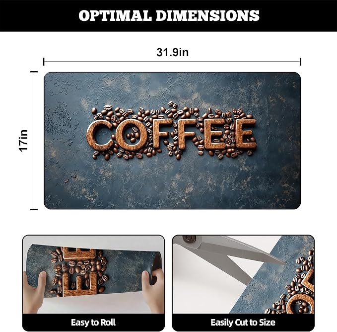 Dish Drying Mat Large Coffee Mat Absorbent Drying Mat - Image 2