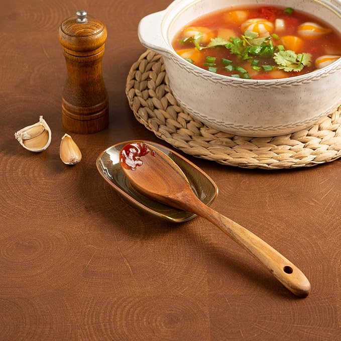Ceramic Spoon Rest, and coffee stirrers while saving counter and drawer space - Image 4
