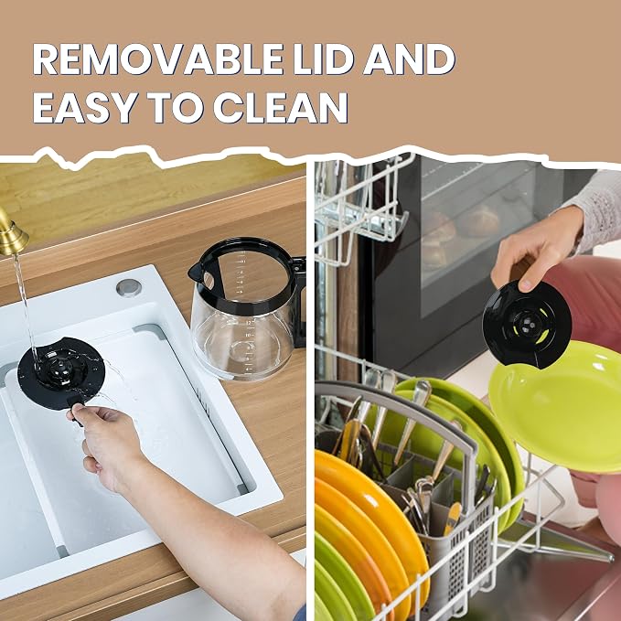 12-Cup Glass Replacement Carafe Compatible - Image 9