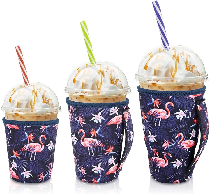 Iced Coffee Sleeve Insulator Sleeves by AJLTPA