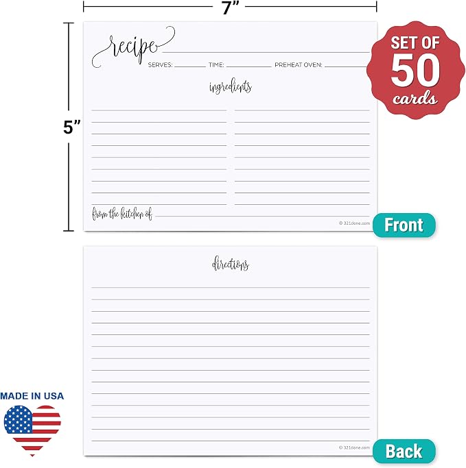 321Done Recipe Cards - Image 2
