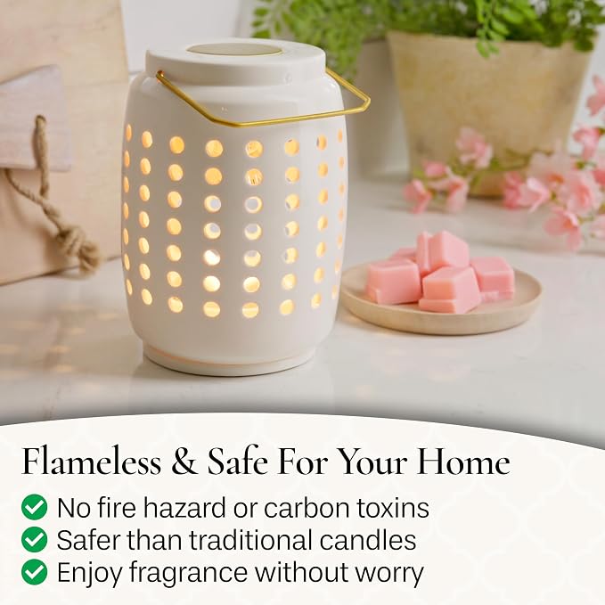 Candle Warmers Etc. Chelsea Lantern Canopy Illumination Warmer – Use - Image 5