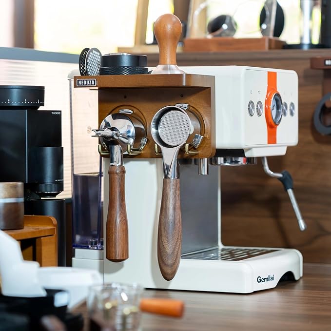 NEOUZA Mini Espresso Accessories Holder Station Wall Mounted Organizer - Image 9