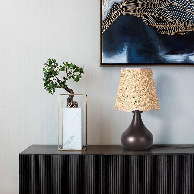 Ziqqeelam Oil Rubbed Bronze Small Table Lamp - Image 4