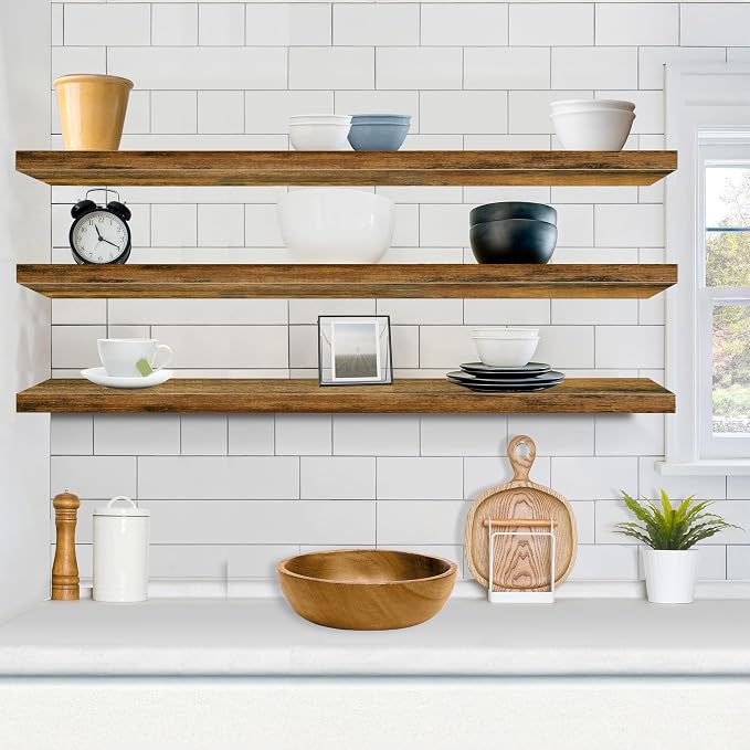 Sorbus Floating Shelves for Wall - Image 2