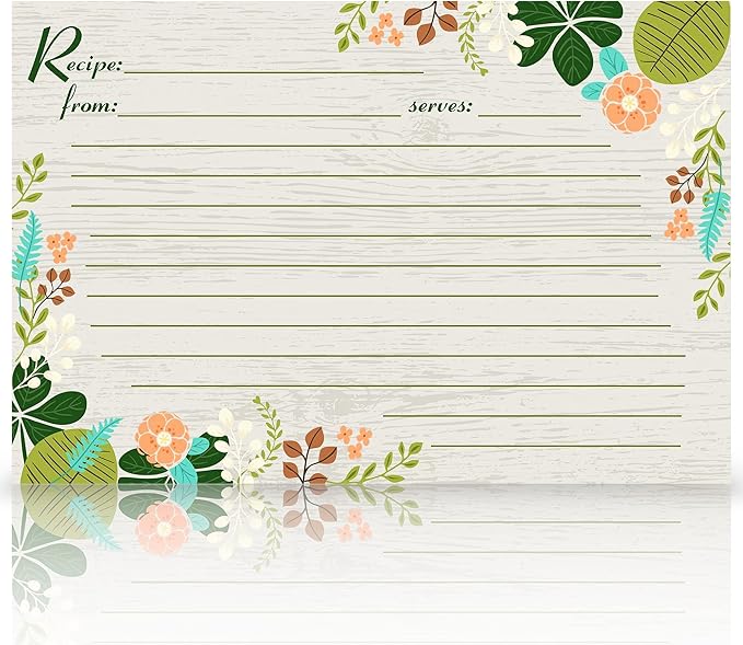 Meadowsweet Kitchens Recipe Card Set by MeadowsweetKitchens