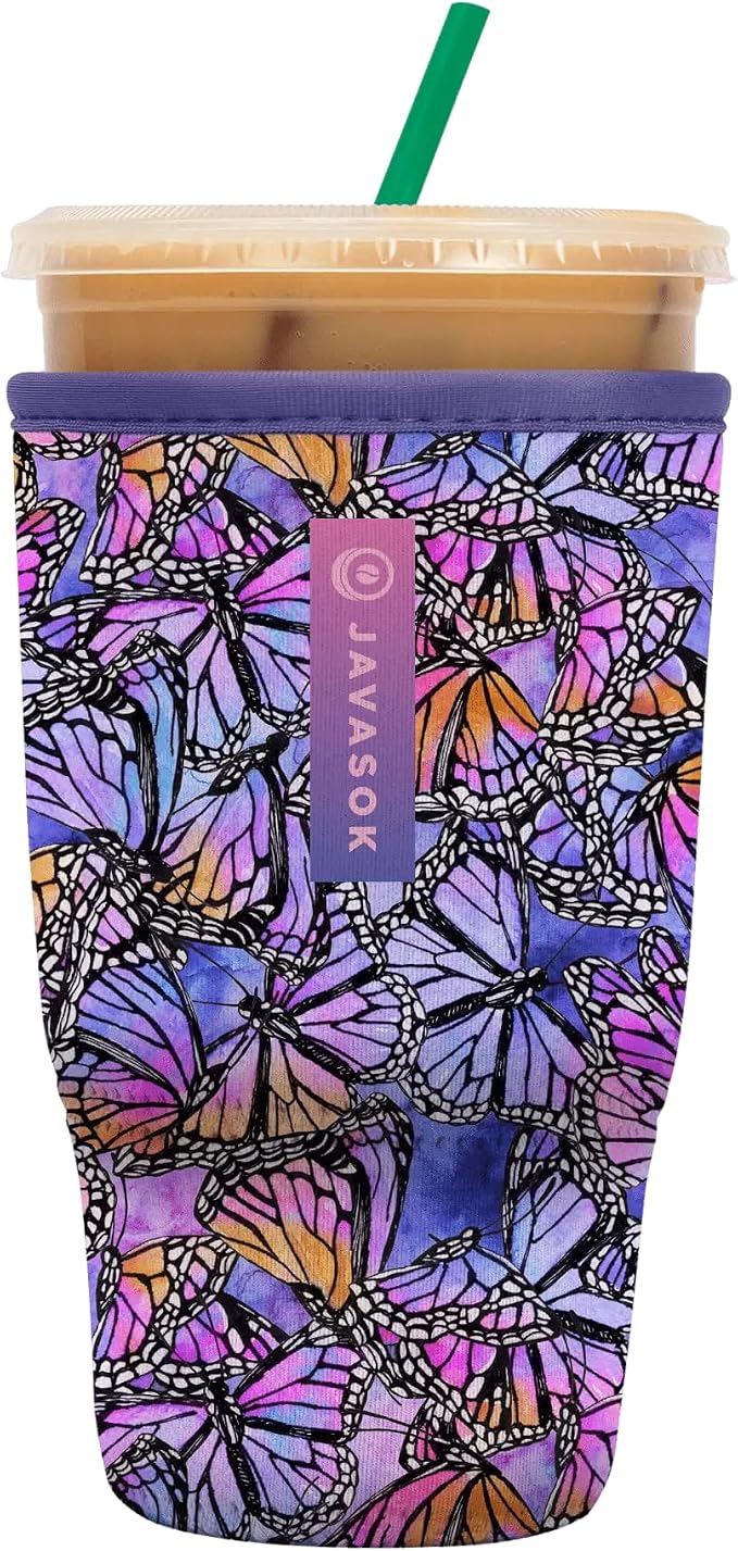 Sok It JavaSok Iced Coffee & Cold Soda Insulated Neoprene Cup Sleeve by SokIt