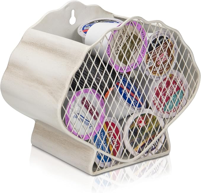 Made Easy Kit Coffee Pod Basket Organizer Useful Decor by MadeEasyKit