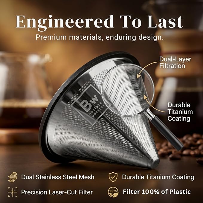 Barista Warrior Reusable Coffee Filter - Image 6
