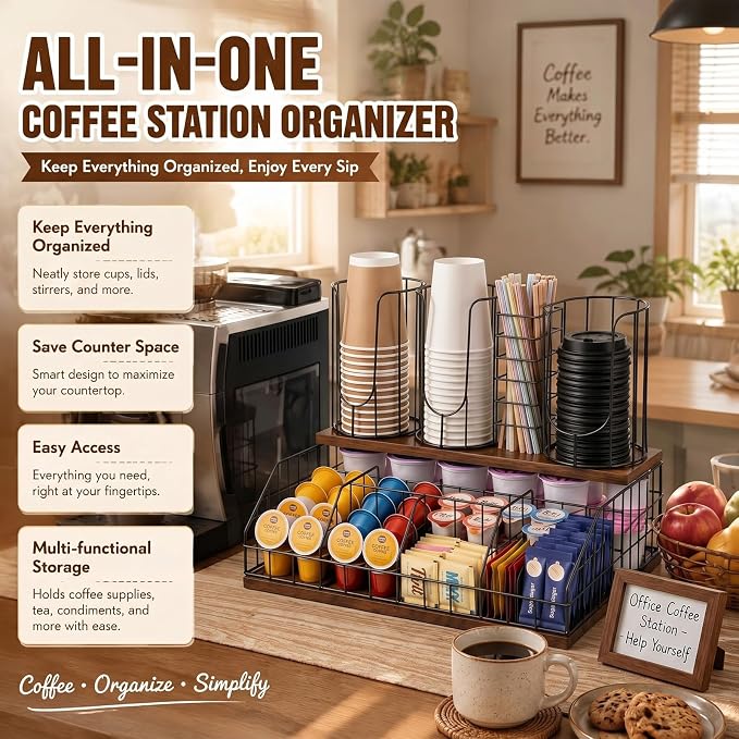 Geelin 18oz Adjustable Coffee Cup Dispenser - Image 5