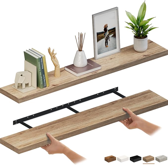 Ballucci Floating Shelves for Wall, by Ballucci