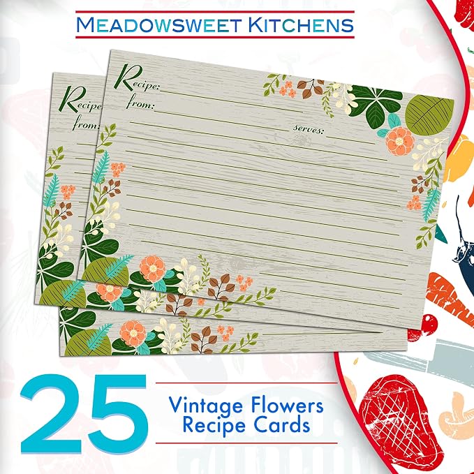 Meadowsweet Kitchens Recipe Card Set - Image 2