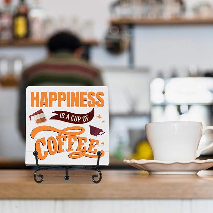 Coffee Bar Accessories， Cafe Station Accessories, Cafe Corner Decorations Sign - Image 6
