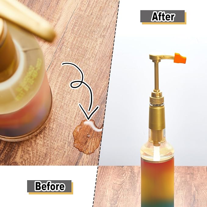 Zhehao 20 Pcs Coffee Syrup Pump Tip Cap Pourer Covers Rubber Caps Fits - Image 5