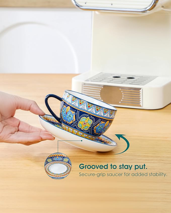 vancasso 8oz Cappuccino Cups - Image 6