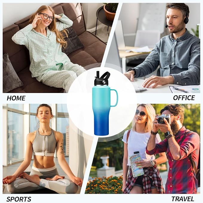 32oz Insulated Water Bottle - - Image 8