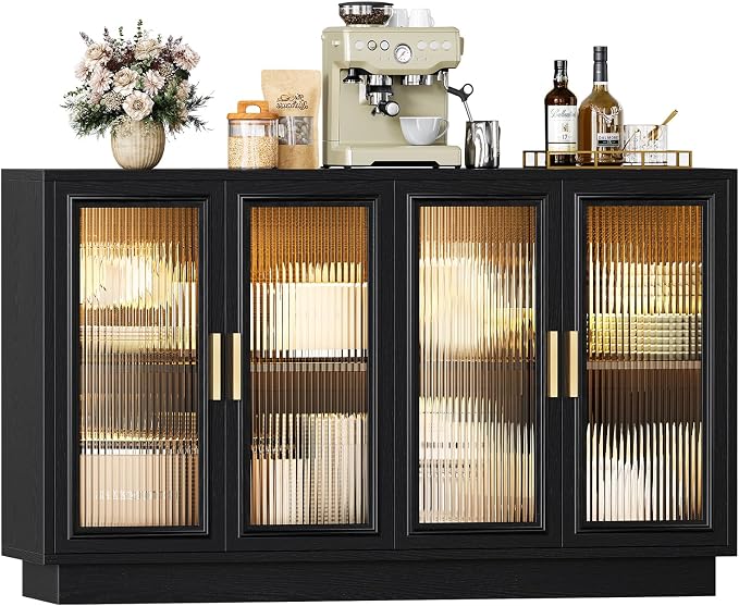 Sideboard Buffet Cabinet with Storage - Image 8