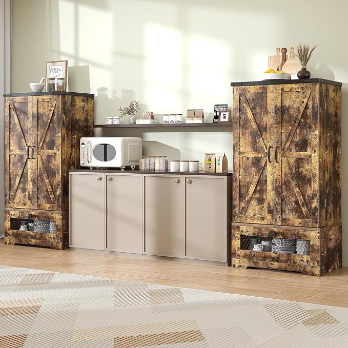 kepptory Farmhouse Pantry Cabinet - Image 7