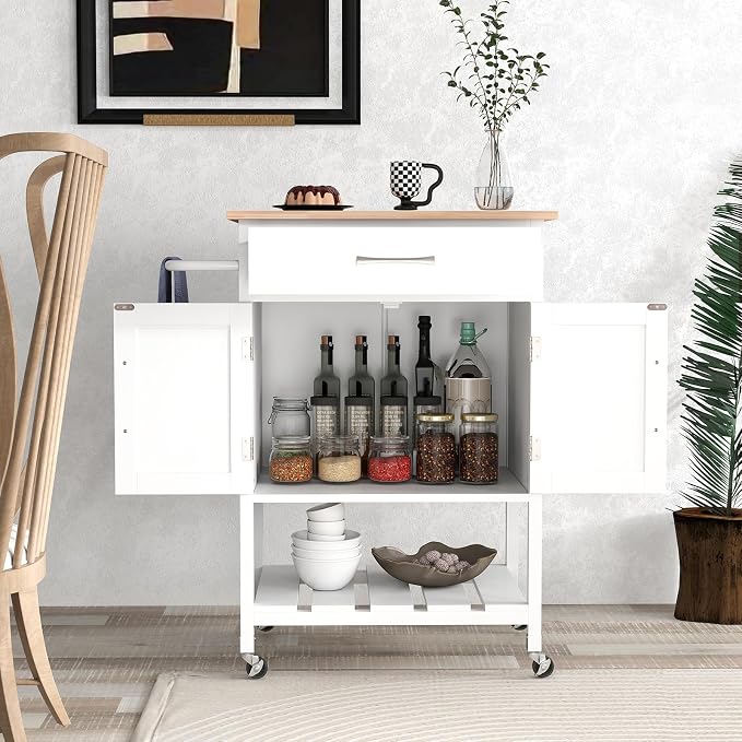 Giantex Kitchen Island Cart - Image 3