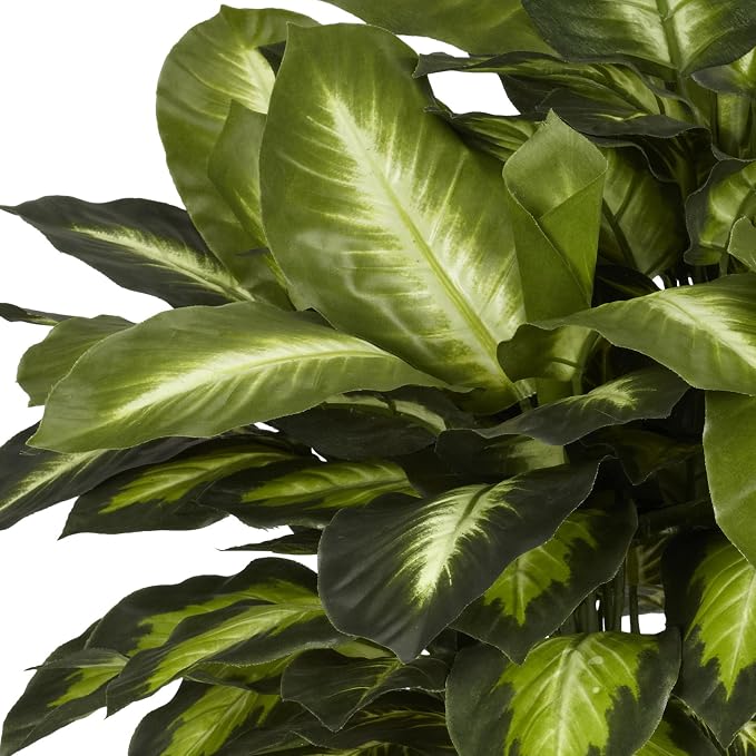 Nearly Natural 24in Artificial Dieffenbachia Silk Plant - Image 5